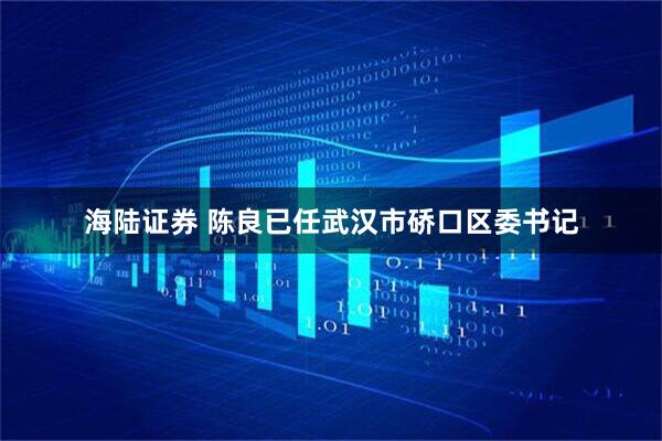 海陆证券 陈良已任武汉市硚口区委书记
